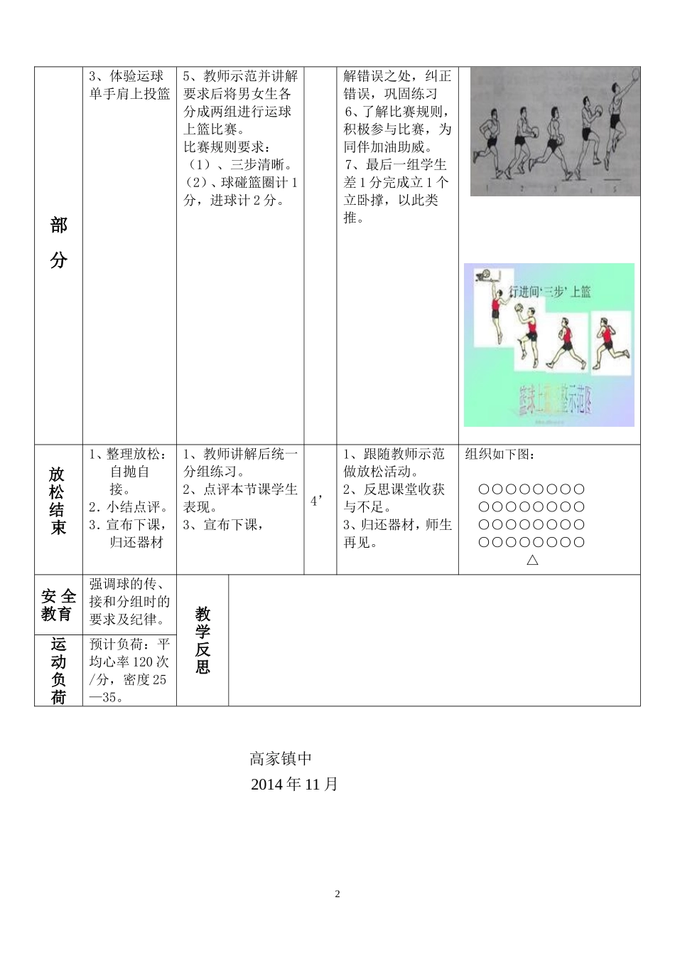 运球上篮教案_第2页