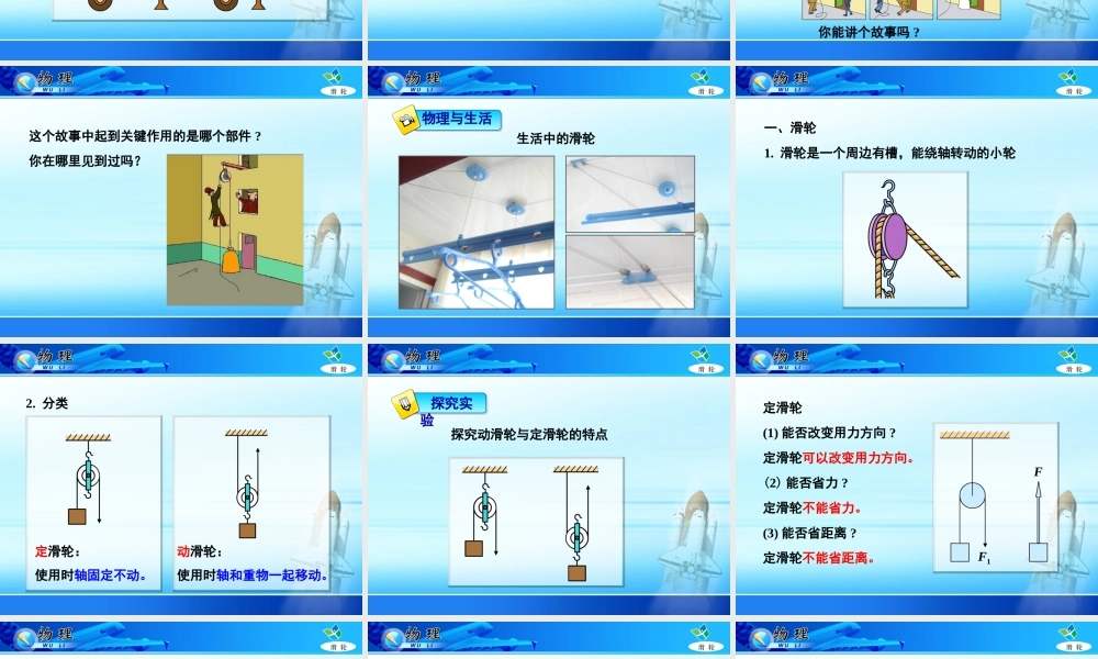 [理化生]滑轮PPT