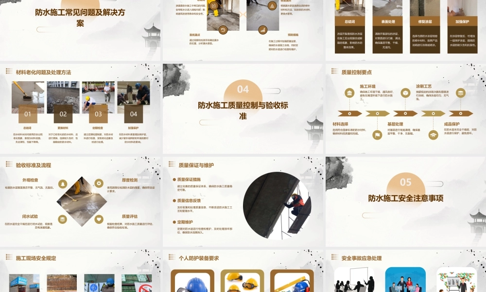 龙湖地产防水施工管理交底课件