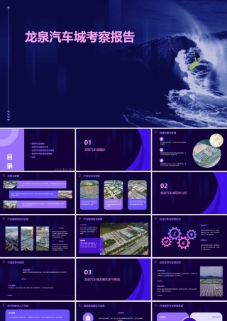龙泉汽车城考察报告课件