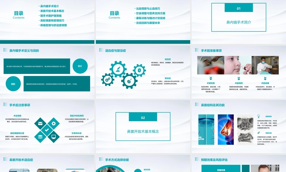 鼻内镜下鼻窦开放术护理课件