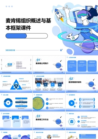 麦肯锡组织概述与基本框架课件