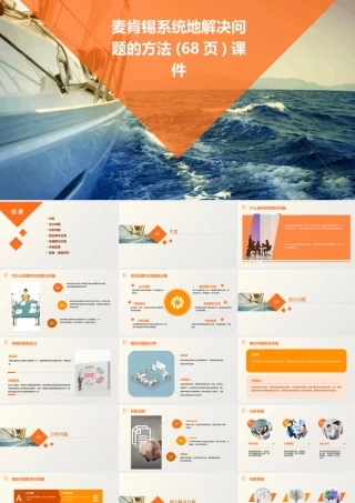 麦肯锡系统地解决问题的方法(68页)课件