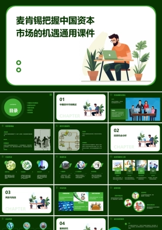 麦肯锡把握中国资本市场的机遇通用课件