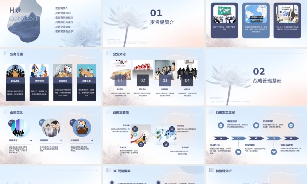 麦肯锡战略管理知识体系课件