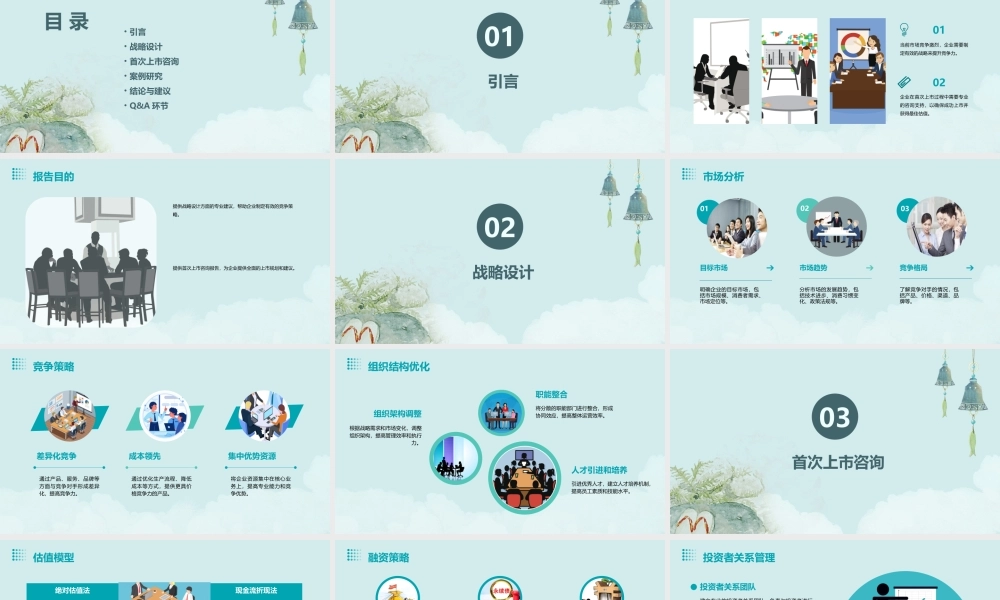 麦肯锡战略设计和首次上市咨询报告课件