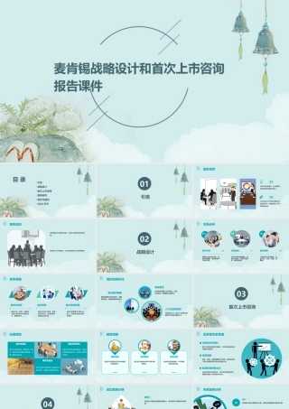 麦肯锡战略设计和首次上市咨询报告课件