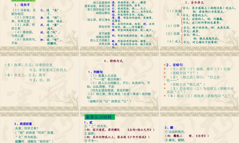 烛之武退秦师 (2)