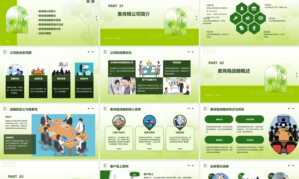 麦肯锡战略概述与基本框架课件