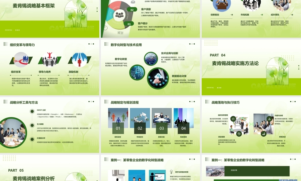 麦肯锡战略概述与基本框架课件