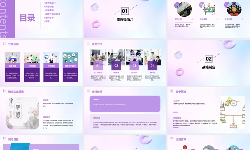 麦肯锡战略咨询手册课件