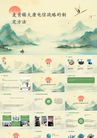 麦肯锡大唐电信战略的制定方法