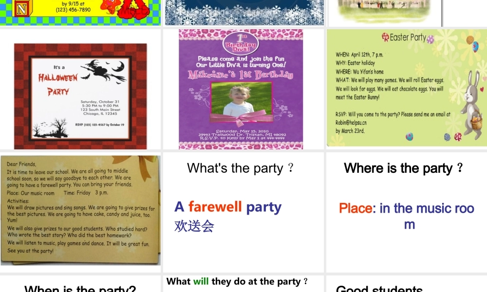 新版pep小学英语六年级下册recycleday8课件