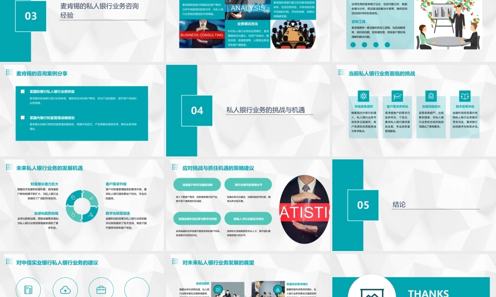 麦肯锡中信实业银行私人银行经理课件