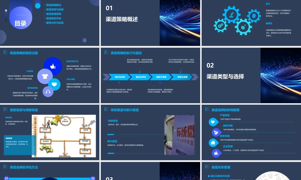 麦肯锡07渠道策略管理程序课件