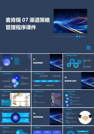 麦肯锡07渠道策略管理程序课件