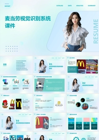 麦当劳视觉识别系统课件