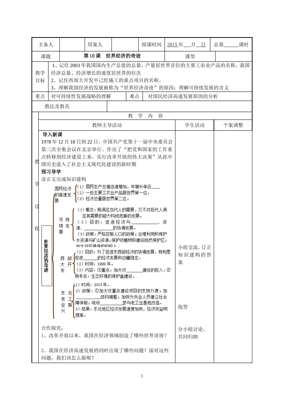 第10课__世界经济的奇迹_第1页
