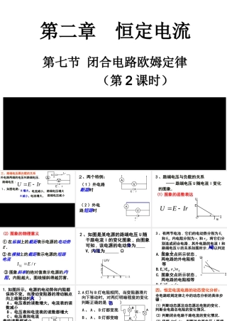 [名校联盟]湖南省醴陵二中高二物理《27闭合电路欧姆定律（第二课时）》课件（新课标人教版3-1）
