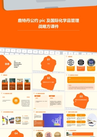 鹿特丹公约PIC及国际化学品管理战略方课件