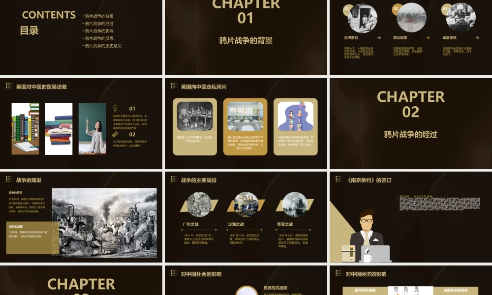鸦片战争通用课件