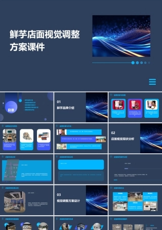鲜芋店面视觉调整方案课件