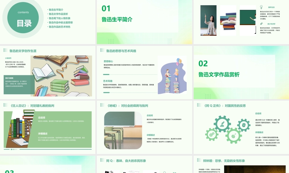 鲁迅故事知多少课件