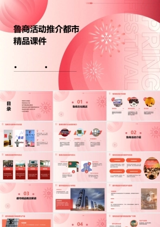 鲁商活动推介都市精品课件