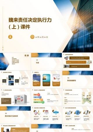魏来责任决定执行力(上)课件