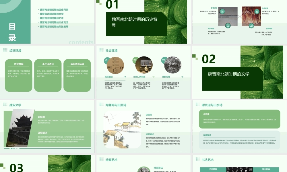 魏晋南北朝资料课件