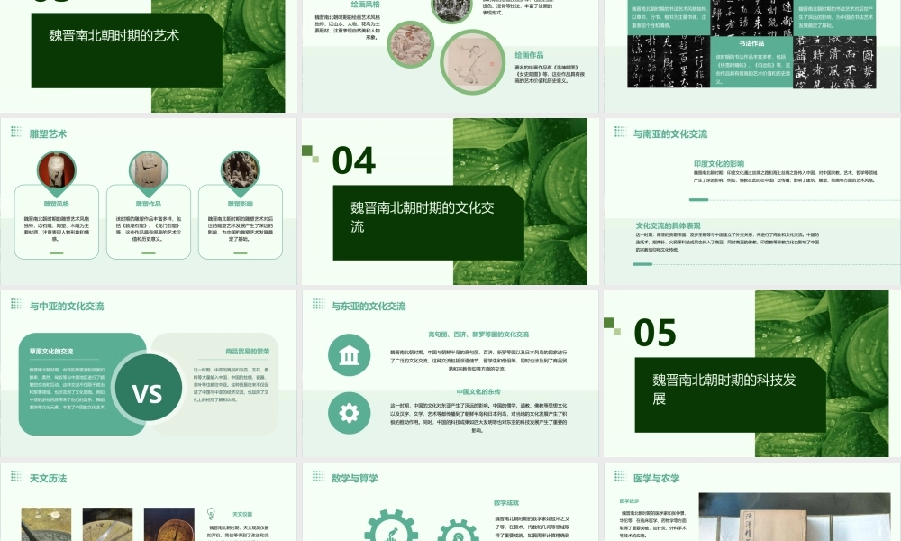 魏晋南北朝资料课件
