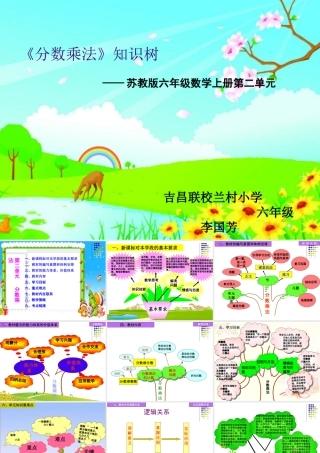 分数乘法知识树李国芳
