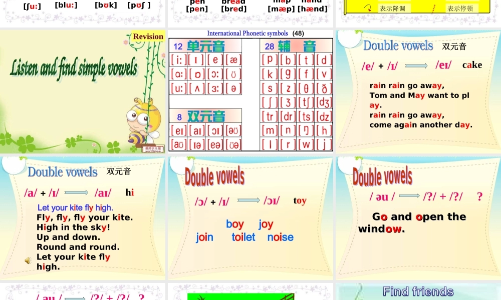 元音音标公开课（新)