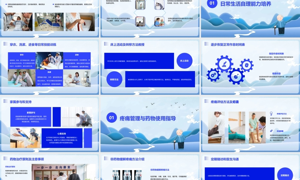 骨折患者出院后的家庭康复护理要点课件