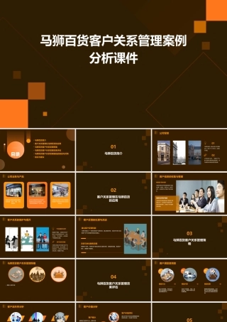 马狮百货客户关系管理案例分析课件
