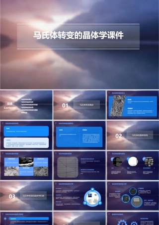 马氏体转变的晶体学课件