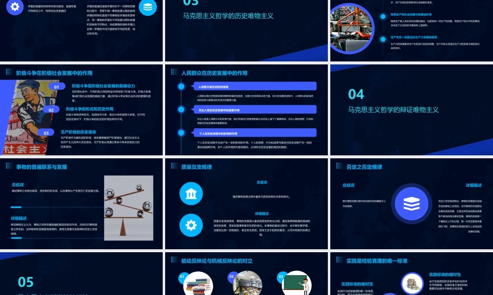 马哲总复习资料课件