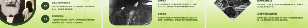 马克思的生平通用课件