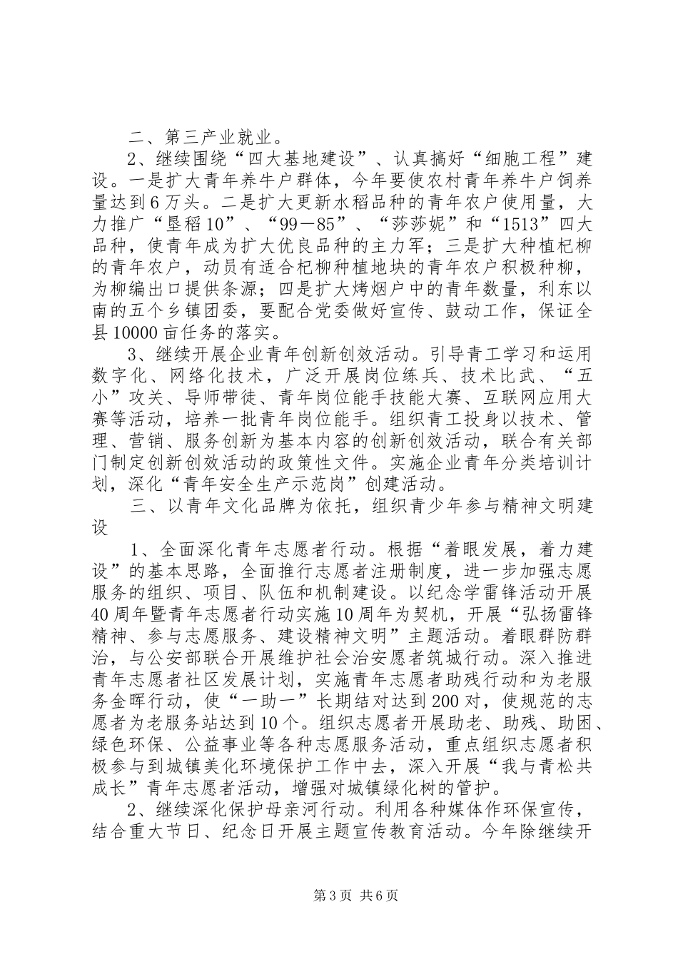 新的一年共青团工作计划方案_第3页