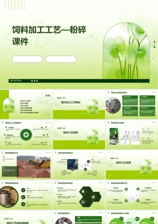 饲料加工工艺—粉碎课件