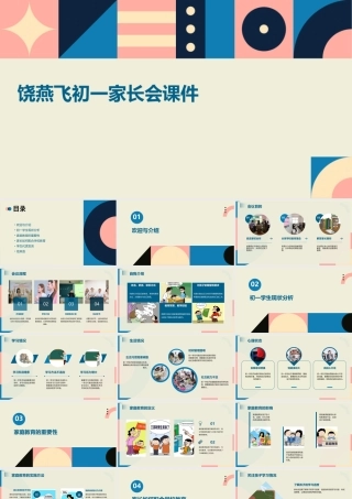 饶燕飞初一家长会课件