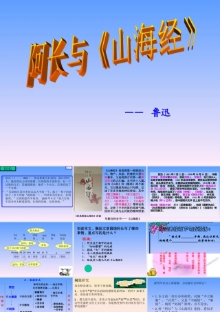 《阿长与山海经》经典课件PPT