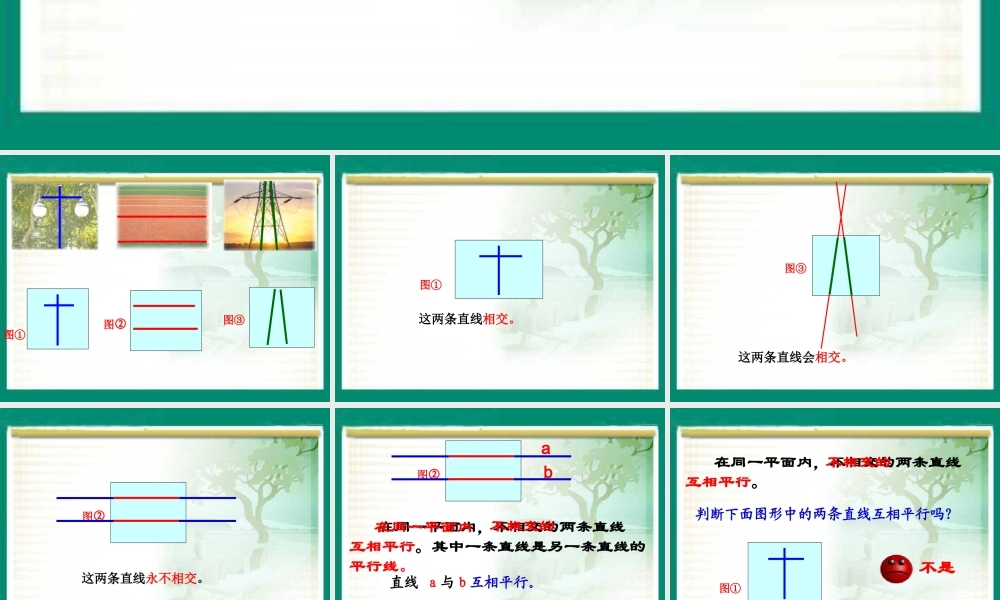 《认识平行线》课件