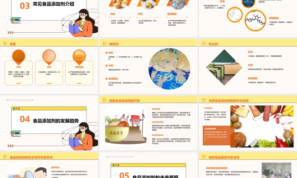 食品添加剂概论课件