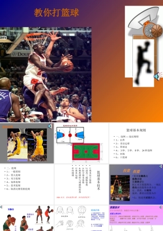 体育室内课课件《篮球运动课件》体育室内课课件(1)