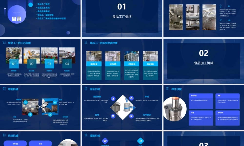 食品工厂机械与设备课件