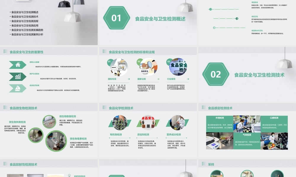 食品安全与卫生检测教学课件