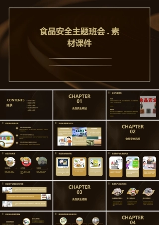 食品安全主题班会.素材课件