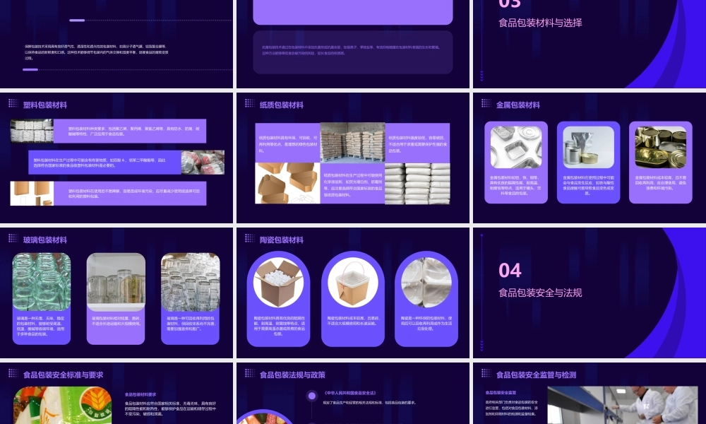 食品包装专用技术方法课件