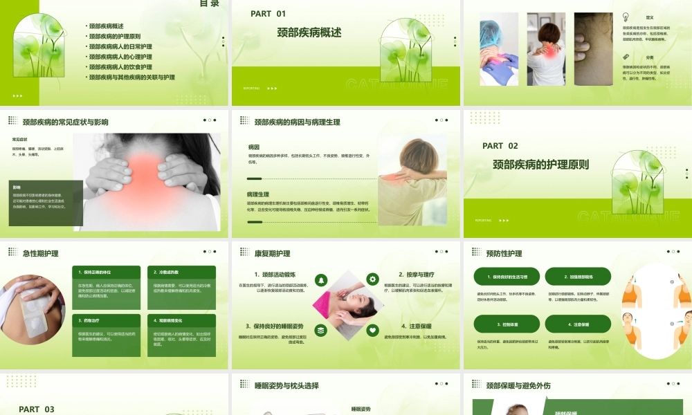 颈部疾病病人的护理方法分析课件